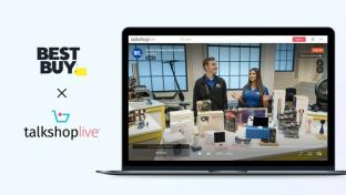 Best Buy holiday livestream (Courtesy TalkShopLive)