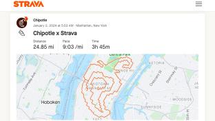 Chipotle Strava