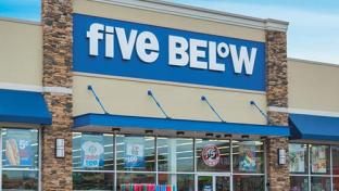 Five Below is expanding in outlet centers.