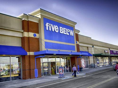 Five Below has nearly 1,400 stores in 43 states.