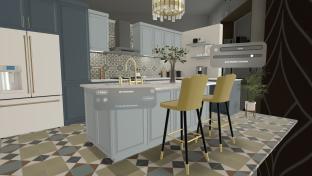 Lowe's Style Studio kitchen