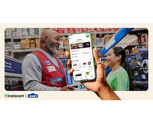 Lowe’s and Instacart 