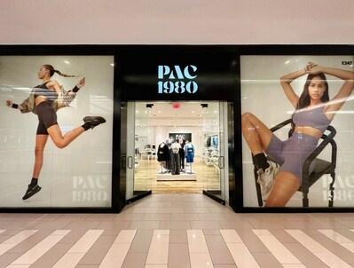 Located at Mall of America, PAC1980 is dedicated to Pacsun’s new activewear line.  