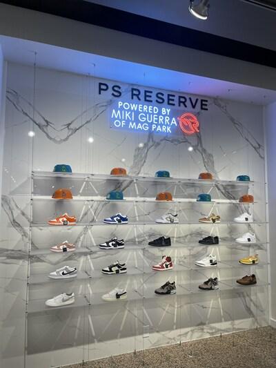 The PS Reserve space is now open at Pacsun’s Glendale Galleria store 