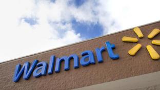 Walmart exterior sign