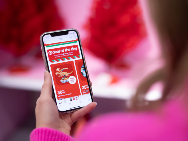 Target holiday app