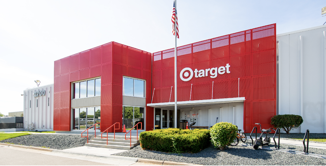 Target’s sortation center in Minneapolis.